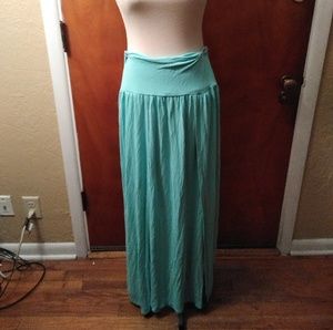 Blue Maxi Skirt